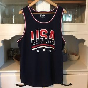 NWT USA tank Brooklyn cloth